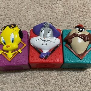 90’s Looney Tunes Juice Box Holders